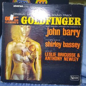 Goldfinger Soundtrack 1964 007 James Bond Vinyl Record